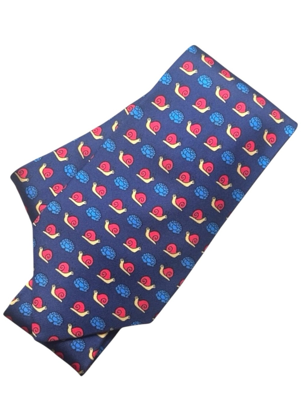 HERMÈS silk tie